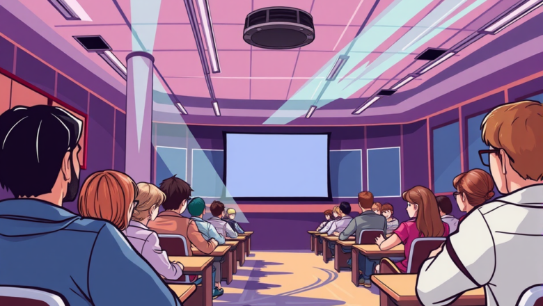 Free Motion Backgrounds for School Multimedia Events