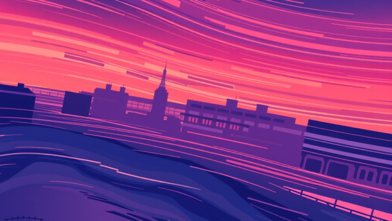 Free Motion Backgrounds for Virtual Presentations