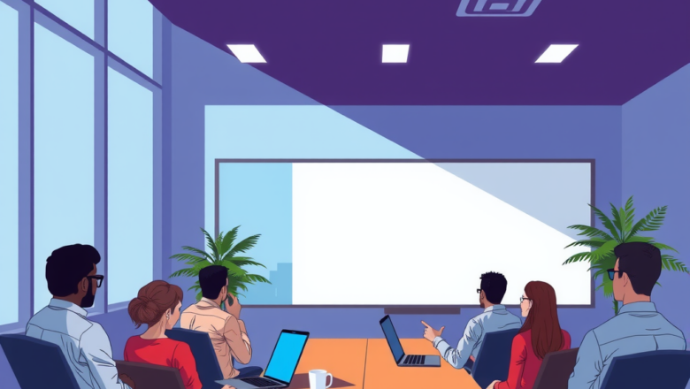 Free PowerPoint Video Backgrounds for Online Meetings