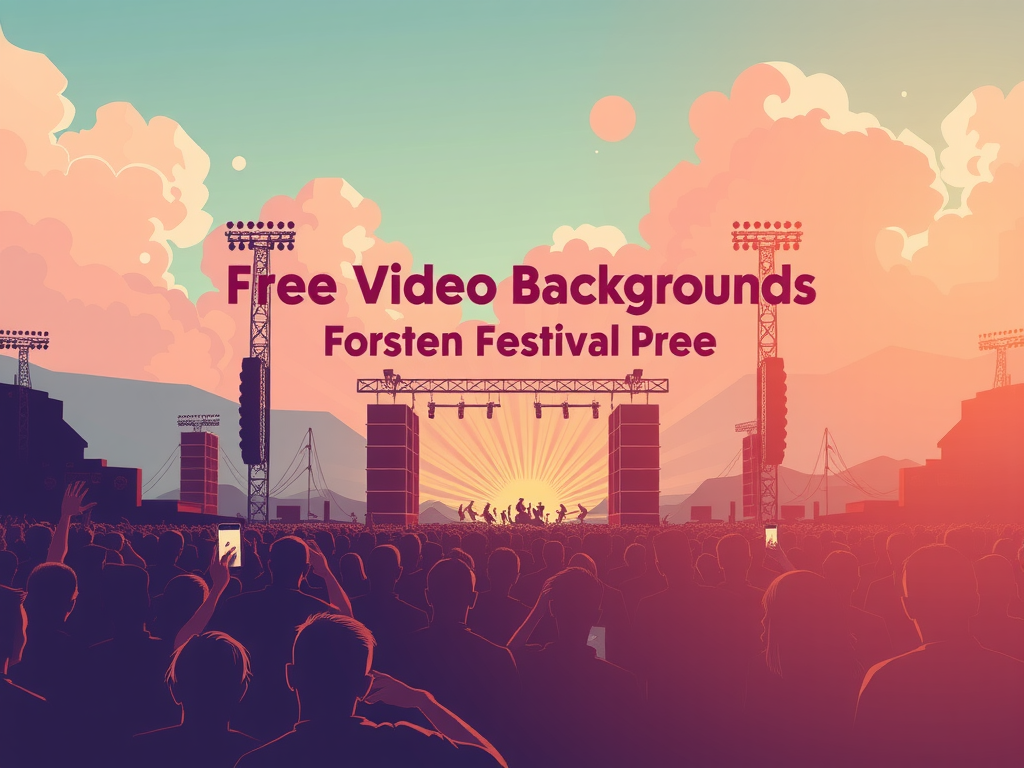 Free video backgrounds for music festivals 1767197892
