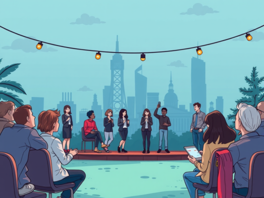 Free Video Backgrounds for Nonprofit Awareness Events