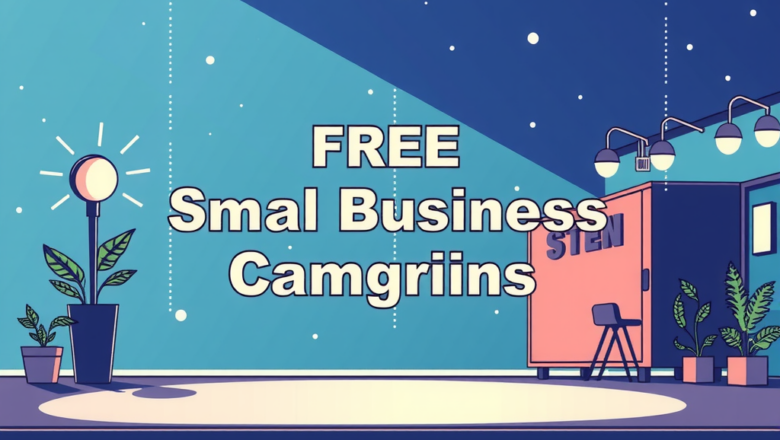 Free Video Backgrounds for Small Business Campaigns