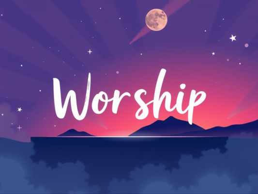 Free Worship Background Loops for Bible Studies