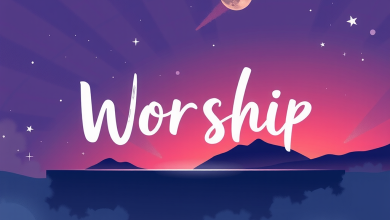 Free Worship Background Loops for Bible Studies