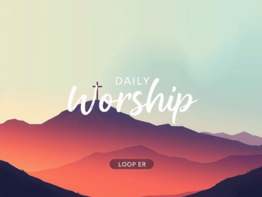 Free Worship Background Loops for Daily Devotions