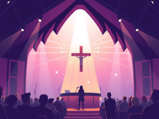 Free Worship Background Loops for Online Services