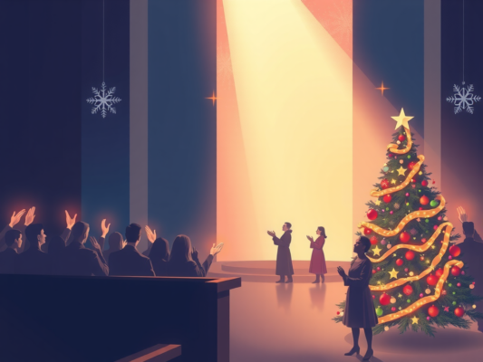 Free Worship Backgrounds for Christmas Celebrations