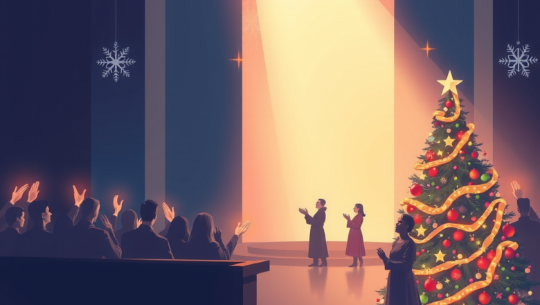 Free Worship Backgrounds for Christmas Celebrations