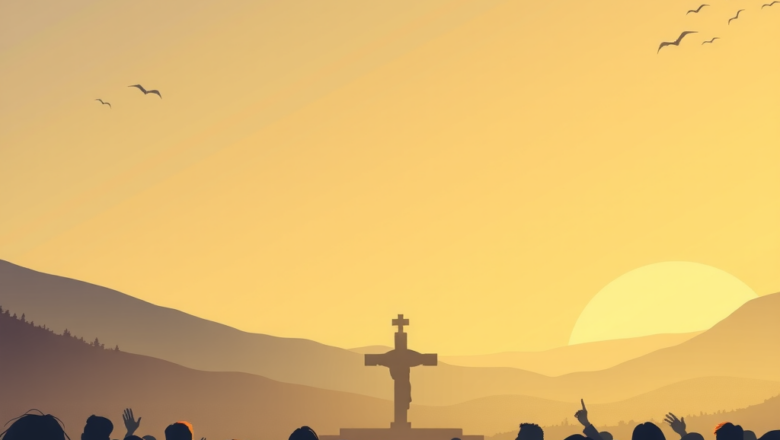 Free Worship Backgrounds for Evening Prayer Services