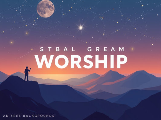 Free Worship Backgrounds for Global Missions