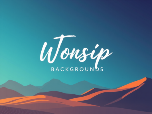Free Worship Backgrounds for Morning Devotionals