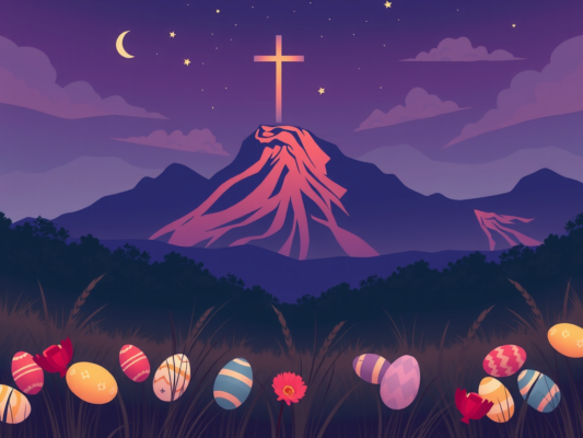 Free Worship Motion Backgrounds for Easter Nights
