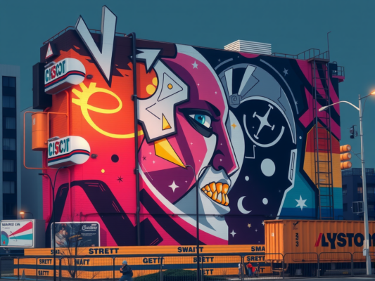 How AI Enhances Mural and Street Art Concepts