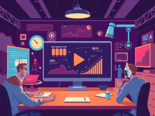 How AI Enhances Video Infographics for Business Reports
