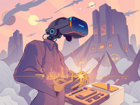 How AI Enhances Virtual Reality Worldbuilding