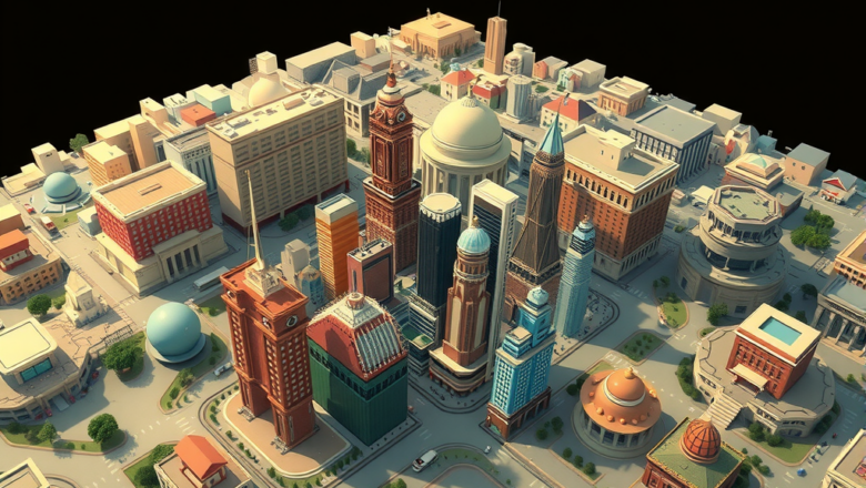 How AI Generates 3D City Maps and Environments