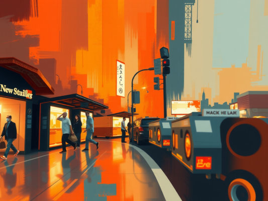 How AI Generates Abstract Digital Paintings