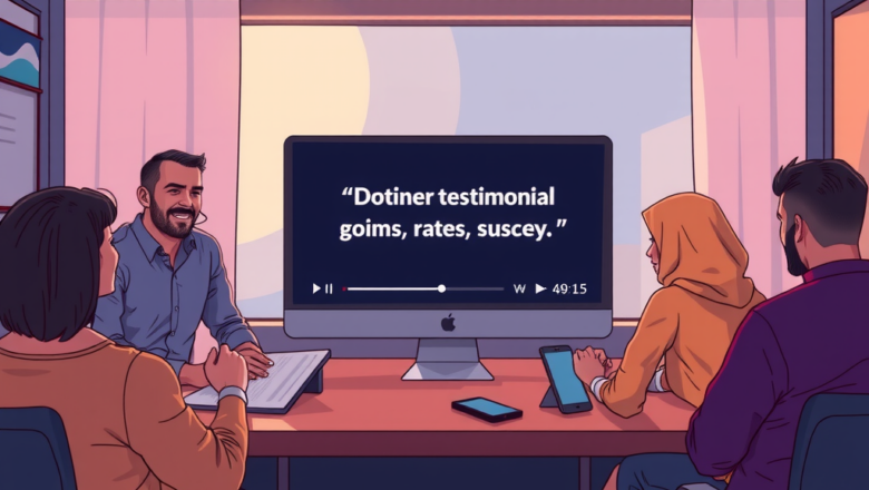 How AI Generates Customer Testimonial Videos at Scale