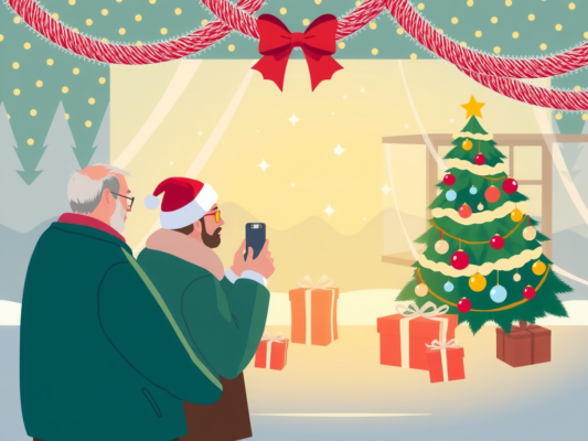 How AI Generates Holiday Greeting Videos for Companies