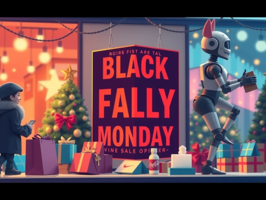 How AI Generates Instant Ads for Black Friday and Cyber Monday