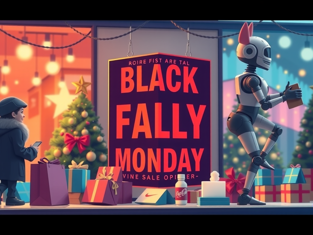 How ai generates instant ads for black friday and cyber monday 1767206218