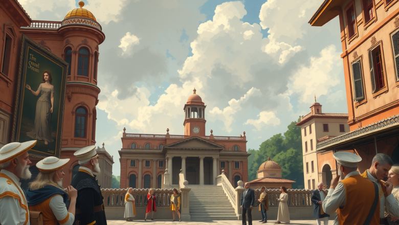 How AI Generates Realistic Historical Paintings