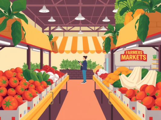 How AI Generates Video Ads for Local Farmers Markets