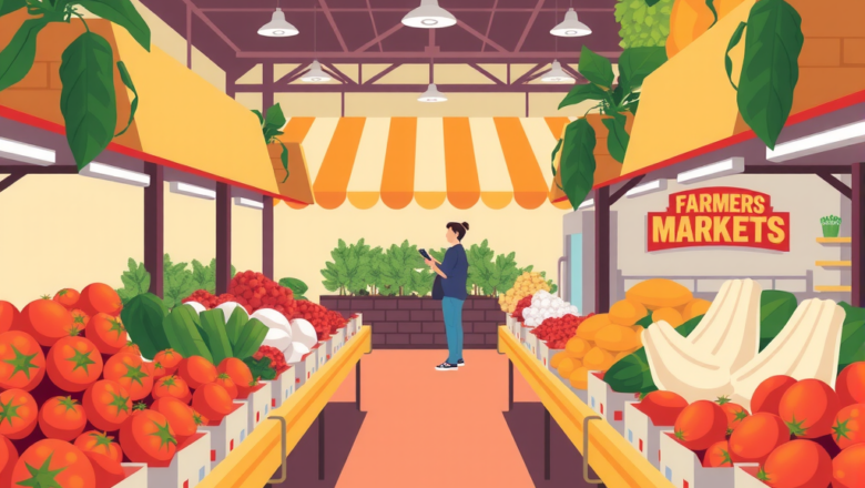 How AI Generates Video Ads for Local Farmers Markets