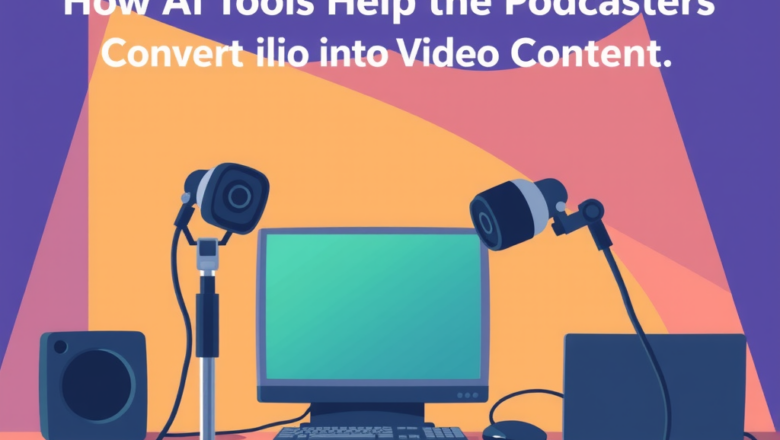 How AI Tools Help Podcasters Convert Audio into Video Content