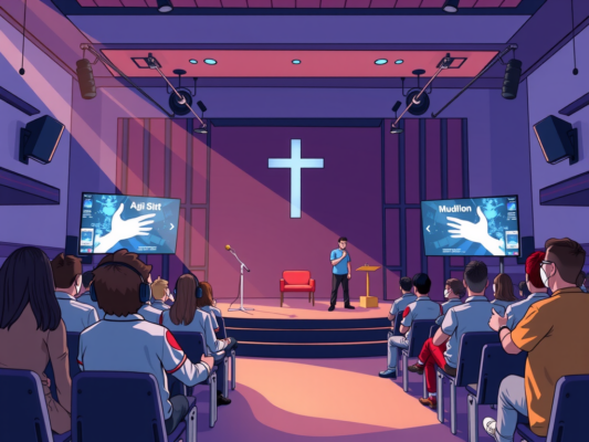 How AI Video Tools Help Churches Stream Services Nationwide