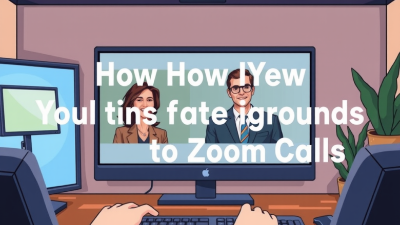 How to Add Video Backgrounds to Zoom Calls