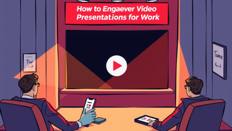 How to Create Engaging Video Presentations for Work
