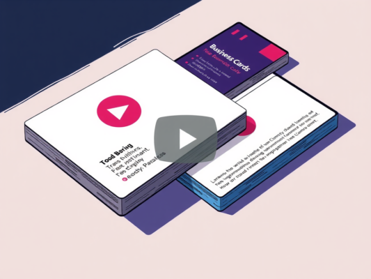 How to Create Multimedia Business Cards with Video