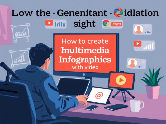 How to Create Multimedia Infographics with Video