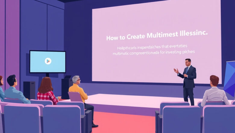 How to Create Multimedia Presentations for Investor Pitches