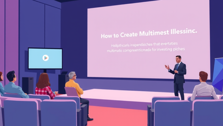How to Create Multimedia Presentations for Investor Pitches