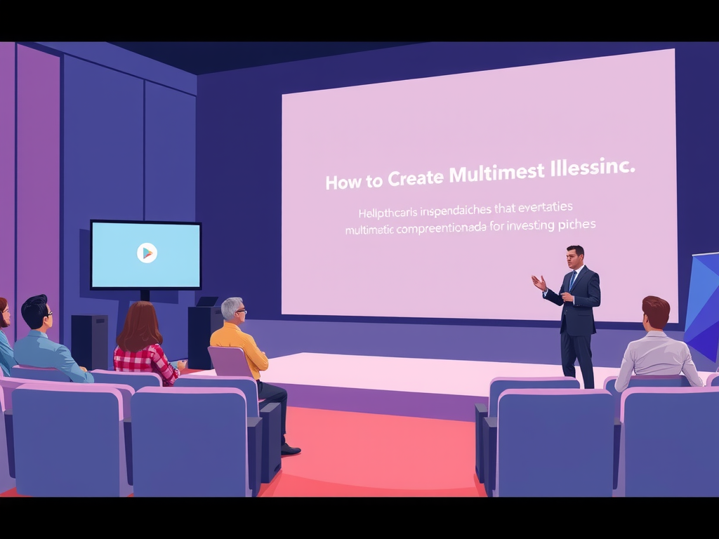 How to create multimedia presentations for investor pitches 1767067371