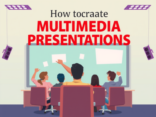 How to Create Multimedia Presentations for Online Classes