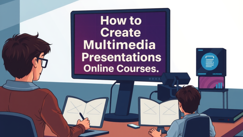 How to Create Multimedia Presentations for Online Courses