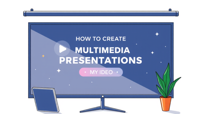 How to Create Multimedia Presentations with Interactive Video