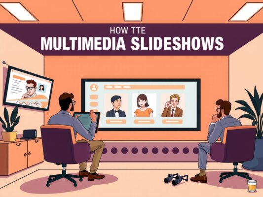 How to Create Multimedia Slideshows for Corporate Use