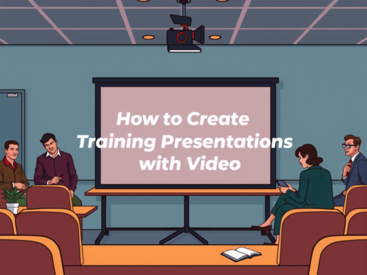 How to Create Training Presentations with Video