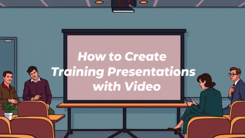 How to Create Training Presentations with Video