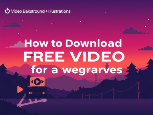 How to Download Free Video Backgrounds for Websites