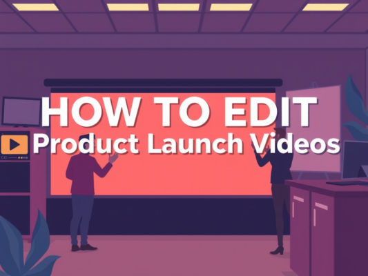 How to Edit Corporate Product Launch Videos