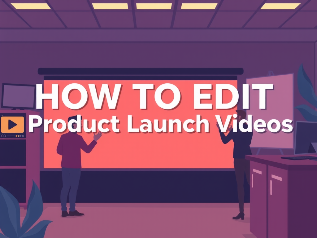 How to edit corporate product launch videos 1767069237