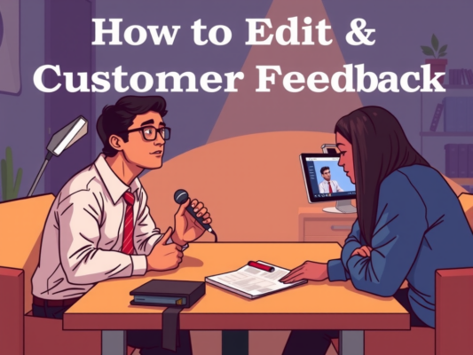 How to Edit Customer Feedback Videos for Businesses