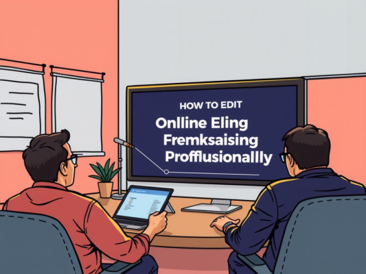 How to Edit Online Fundraising Webinars Professionally