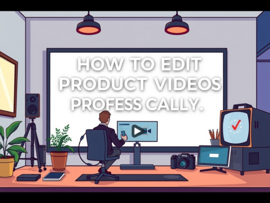 How to Edit Product Showcase Videos Professionally