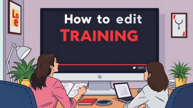 How to Edit Training Videos for Employee Engagement